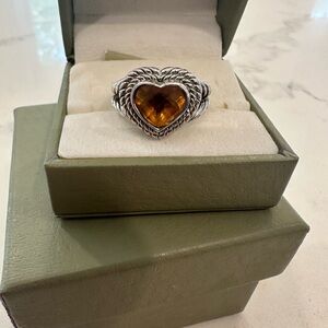 Judith Ripka Citrine Ring